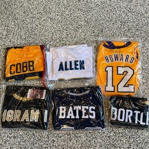 Autographed jerseys